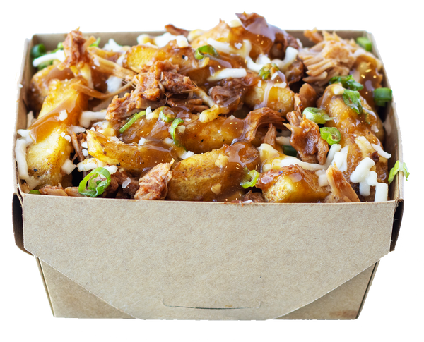 Smoky Pulled Jack Poutine | Odd Burger